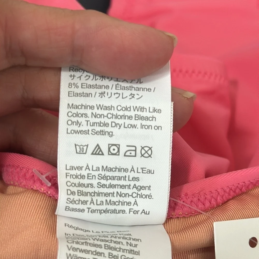 J. Crew Scoopneck One Piece Swimsuit Women's Plus 24 Pink New  BF162‎